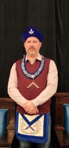 Worshipful Master Mark Blue
